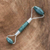 Double jade roller, 'Beauty Personified' - Handmade Double Jade Roller (image 2) thumbail