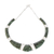 Jade pendant necklace, 'Warrior K'abel in Dark Green' - Dark Green Jade Pendant Necklace from Guatemala thumbail