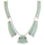 Jade pendant necklace, 'Warrior K'abel in Apple Green' - Apple Green Jade Pendant Necklace from Guatemala (image 2b) thumbail