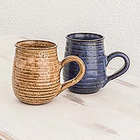 Featured review for Ceramic mugs, Subtle Aroma (pair)