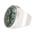 Men's jade ring, 'Truth and Life in Light Green' - Jade Ring for Men (image 2a) thumbail