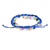 Glass beaded stretch bracelet, 'Popsicle' - Colorful Beaded Stretch Bracelet