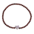 Garnet and jade beaded bracelet, 'Tender Heart' - Lilac Jade and Garnet Bracelet (image 2a) thumbail