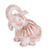 Pflanzgefäß aus Keramik, 'Trompetender Elefant in Braun' - Brauner Keramik Elefant Pflanzer