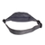 Unisex leather waist bag, 'Simple Needs in Grey' - Leather Waist Bag in Grey (image 2c) thumbail