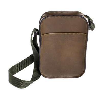 Green Unisex Shoulder Bag