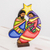 Wood figurine, 'Light and Hope' - Wood Nativity Sculpture with Star from El Salvador (image 2) thumbail