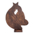 Wood figurine, 'Light and Hope' - Wood Nativity Sculpture with Star from El Salvador (image 2d) thumbail