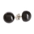 Jade stud earrings, 'Serene Style in Black' - Black Jade Stud Earrings (image 2d) thumbail