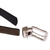 Men's reversible leather belt, 'Advocate in Olive' - Green and Black Reversible Men's Belt (image 2f) thumbail