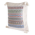 Cotton cushion cover, 'Symphony' - Handloomed Cotton Cushion Cover