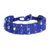 Beaded wristband bracelet, 'Kinship in Royal Blue' - Blue Beaded Bracelet from Guatemala (image 2a) thumbail