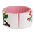 Beaded leather cuff bracelet, 'Flowers of Spring' - Handmade Floral Bead Cuff Bracelet (image 2c) thumbail