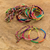 Cotton friendship bracelets, 'Solola Rainbow' (set of 20) - Multicolored Cotton Bracelets (Set of 20)