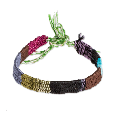 Cotton friendship bracelets, 'Garden of Color' (set of 36) - Unisex Cotton Bracelets (Set of 36)