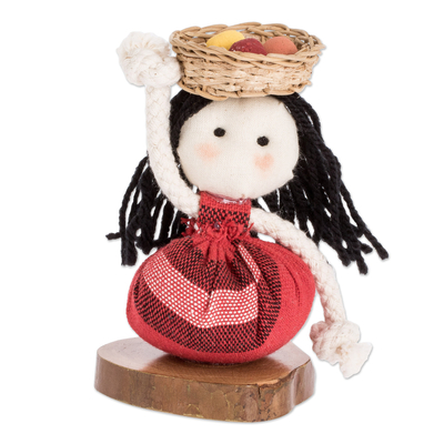 Cotton Folk Art Decorative Doll