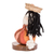 Decorative cotton doll, 'Salvadoran Girl in Orange' - Handmade Collectible Decorative Doll (image 2c) thumbail