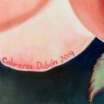 'In the Name of the Rose' (2019) - Original Rose Painting from Guatemala