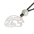 Jade and sterling silver pendant necklace, 'Heart of Guatemala' - Heart Necklace in Sterling Silver (image 2b) thumbail