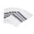 Cotton napkins, 'Culinary Inspiration in Blue' (set of 6) - Navy and White Napkins (Set of 6)