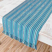 Blue Runner Rugs Table Linens