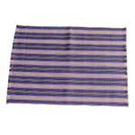 Cotton table linen set, 'Solola Blue' (set for 6) - Blue/Multi Table Linen Set (Set for 6)