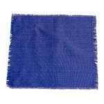 Cotton table linen set, 'Solola Blue' (set for 6) - Blue/Multi Table Linen Set (Set for 6)