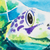 'Farben des Meeres' - Meeresschildkröten-Aquarellmalerei