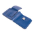 Leather wallet, 'Essential in Blue' - Blue Leather Wallet from Costa Rica (image 2c) thumbail