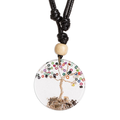 Beaded Tree of Life Necklace