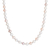 Cultured pearl strand necklace, 'Subtle Rose' - Pink and White Cultured Pearl Necklace