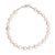 Armband aus Zuchtperlensträngen - Rosa-weißes Zuchtperlenarmband