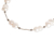 Cultured pearl link necklace, 'Baroque Beauty' - Baroque Cultured Pearl Necklace