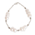 pulsera de eslabones de perlas cultivadas - Pulsera de perlas cultivadas barrocas hecha a mano