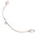 Cultured pearl link necklace, 'Feminine Energy' - Pink and White Cultured Pearl Necklace