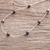 Halskette aus Zuchtperlen - Dunkelgraue Zuchtperlenkette