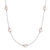 Perlenkette aus Zuchtperlen, 'Shades of Rose' - Rosa Zuchtperlenkette
