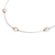Cultured pearl beaded necklace, 'Shades of Rose' - Pink Cultured Pearl Necklace