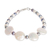 Cultured pearl beaded bracelet, 'Coin of the Realm' - Cultured Coin Pearl Bracelet (image 2a) thumbail