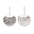 Sterling silver dangle earrings, 'Petal Paradise' - Floral Sterling Silver Earrings thumbail