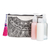 Cotton cosmetic bag, 'Patzun' - Relief Print Cosmetic Bag (image 2e) thumbail