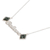 Jade pendant necklace, 'Believing' - Inspirational Jade Necklace
