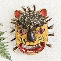 Wood mask, Powerful Jaguar