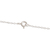 Rhodonit-Halskette mit Anhänger, 'Mondsichel in Rosa - Halskette aus Sterling und Rhodonit