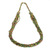 Glass beaded long necklace, 'Lush Vineyard' - Multicoloured Beaded Long Necklace (image 2a) thumbail