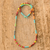 Glass beaded necklace, 'Colorful Strokes' - Multicolored Beaded Strand Necklace (image 2b) thumbail