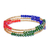 Beaded wrap bracelet, 'Tricolor Trend' - Artisan Crafted Bead Wrap Bracelet (image 2b) thumbail