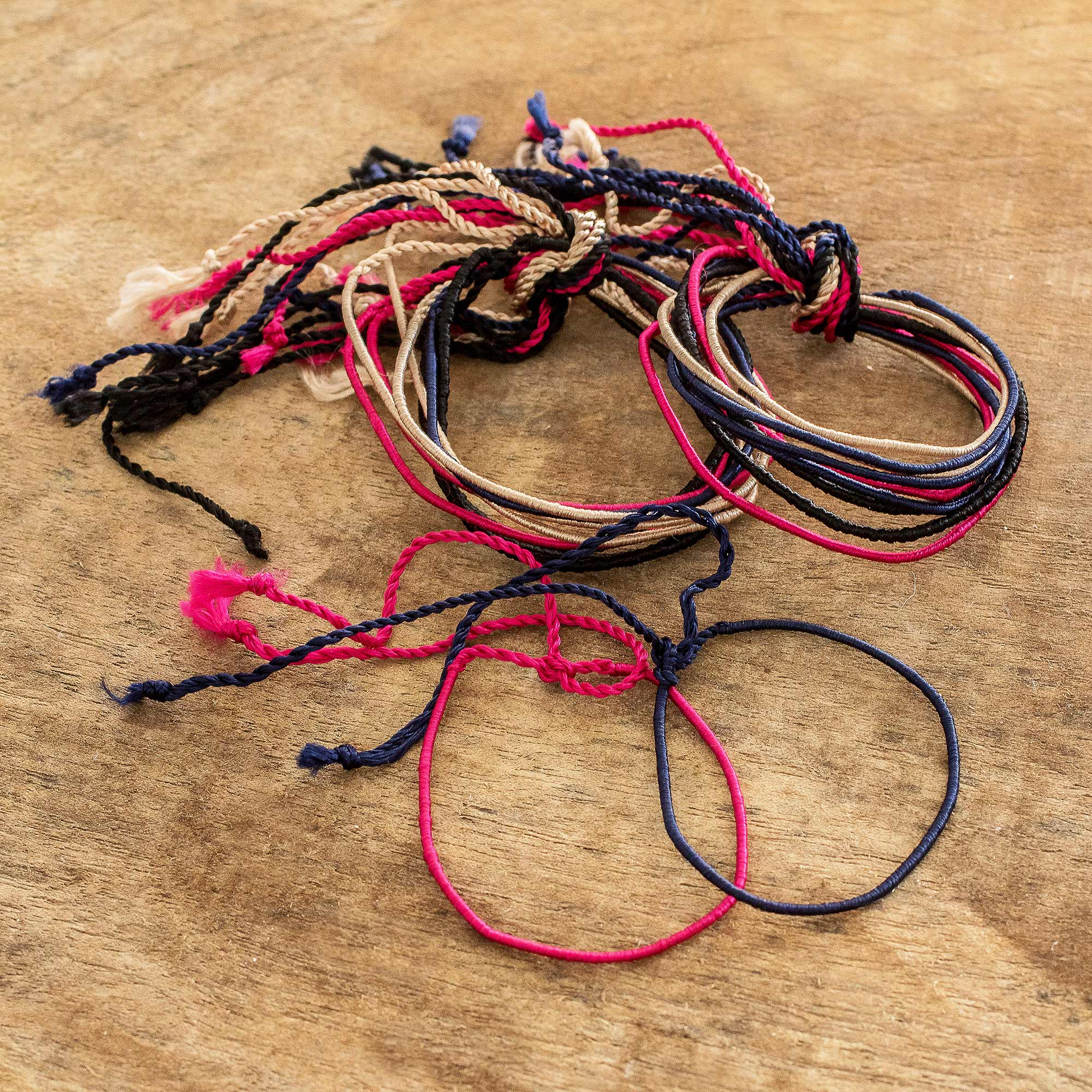 Macrame Bracelets Kit (Assorted Colors) — Stitch Buffalo