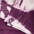 Bufanda de algodón - Bufanda violeta teñida artesanalmente