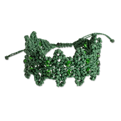Green Wristband Bracelet